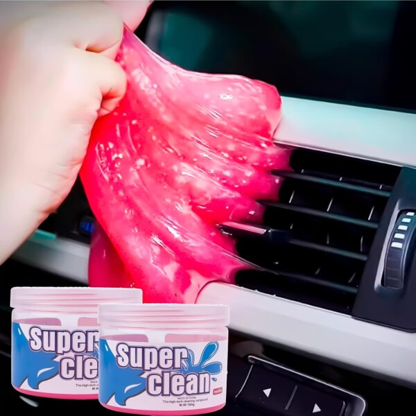 Car Interior Cleaning Gel 160g - Pink - Image 7