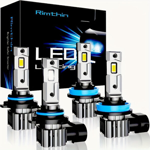 H11 H8 H9 H16 LED Fog Light Bulbs 16000LM White 2-Pack