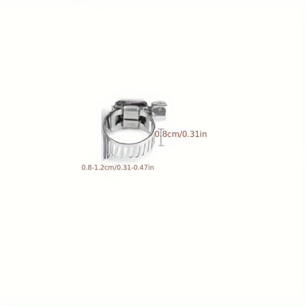 Stainless Steel Hose Clamp 1.3-1.9cm - Image 3