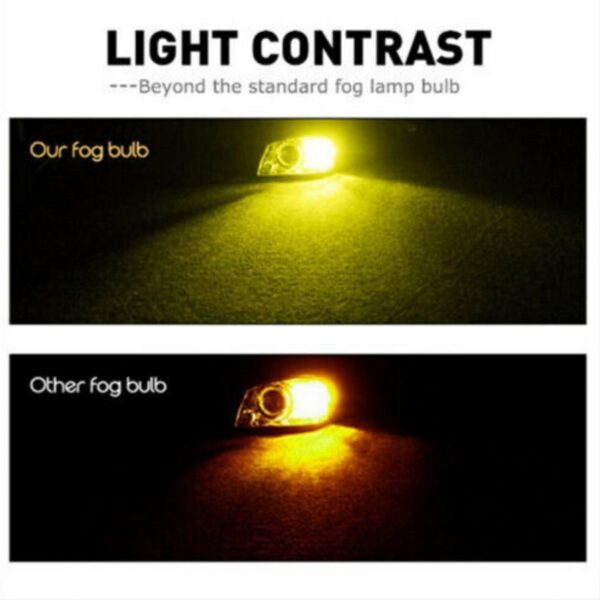 H8/H11 Yellow LED Fog Lights 3000K - BMW 3/5 Series - Image 5