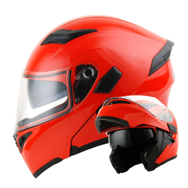 Motorcycle Modular Full Face Helmet with Dual Visor - Image 33